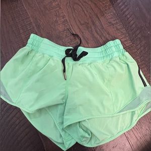 Lulu Lemon. Size 6. Neon Shorts.